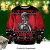 Julius Caesar What Are You Gonna Do Stab Me Knitted Ugly Christmas Sweater – White