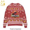 Jurassic Park Knitted Ugly Christmas Sweater