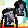 Kakashi Hatake Shirtless Naruto Shippuden Manga Anime Knitted Ugly Christmas Sweater