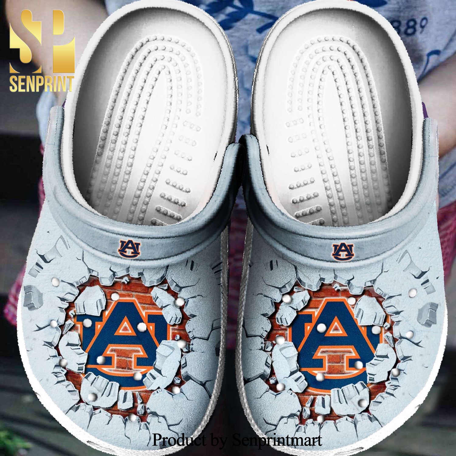 Auburn Tigers Teams Gift For Fan New Outfit Crocs Sandals