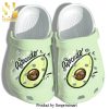 Avocado Cute Funny Full Printed Unisex Crocs Crocband Clog