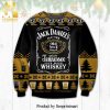 Jack Daniel’s Tennessee Fire Whisky Pine Tree Knitted Ugly Christmas Sweater