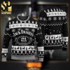 Jack Daniel’s Tennessee Fire Whisky Pine Tree Knitted Ugly Christmas Sweater