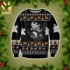 Jack Skellington The Nightmare Before Christmas Wonderful Time Of The Year Mistletoe Knitted Ugly Christmas Sweater