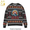 I Am Ready For Christmas Golden Retriever Knitted Ugly Christmas Sweater