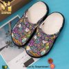 Ballet Colorful Skull Gift For Lover Rubber Crocs Crocband In Unisex Adult Shoes