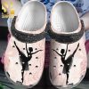 Ballet Colorful Skull Gift For Lover Rubber Crocs Crocband In Unisex Adult Shoes