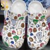 Baseball croc number custom Crocs Unisex Crocband Clogs