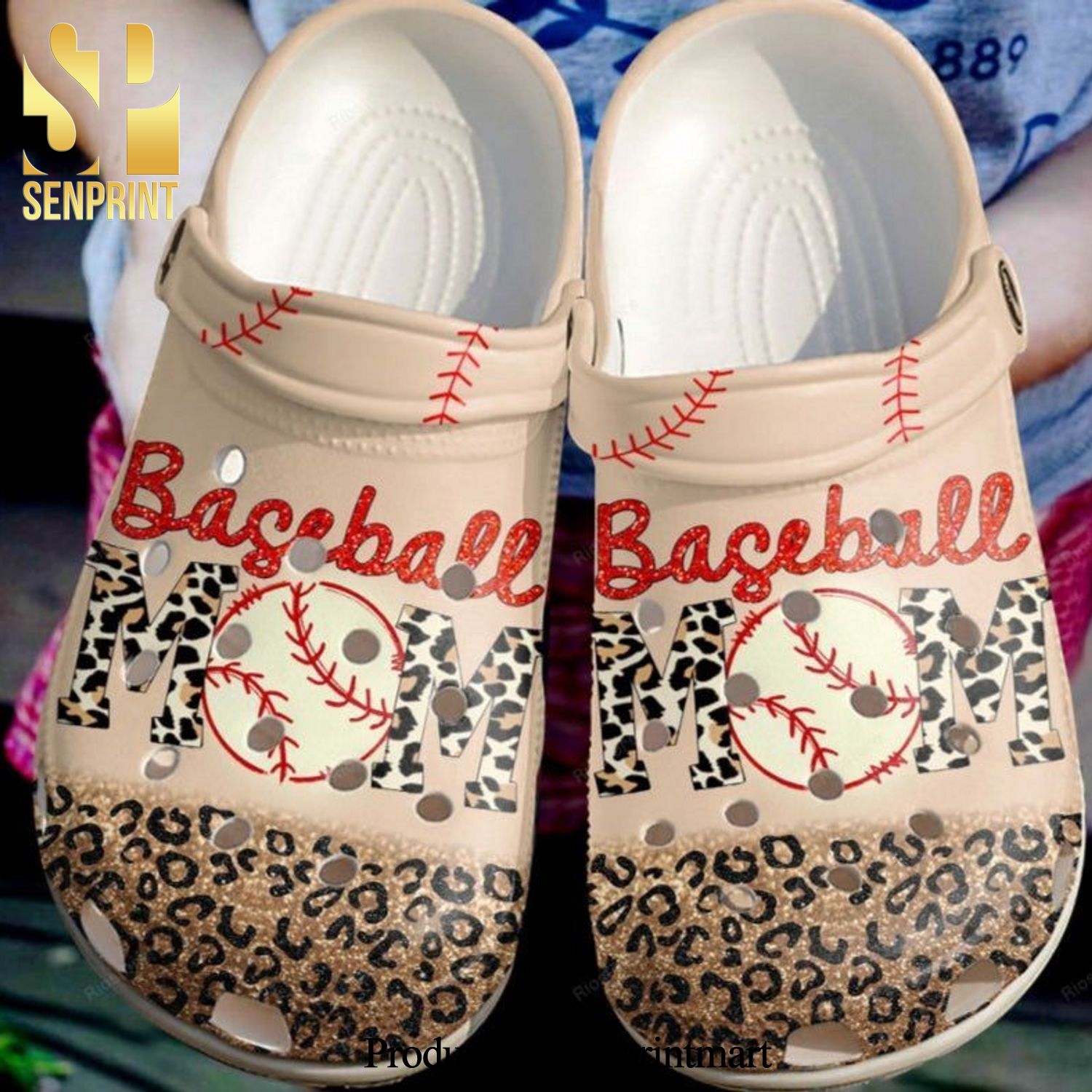 Baseball Mom Gift For Lover Crocband Crocs