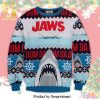 Jaws Free Hug Horror Movie Knitted Ugly Christmas Sweater