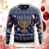 Jewish Hanukkah Premium Knitted Ugly Christmas Sweater