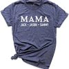 Custom Mimi with Kid’s Name, Mimi Shirt for Women, Gift Mimi Shirt -Long Sleeve-Sweatshirt for Valentine Day, Mother’s Day