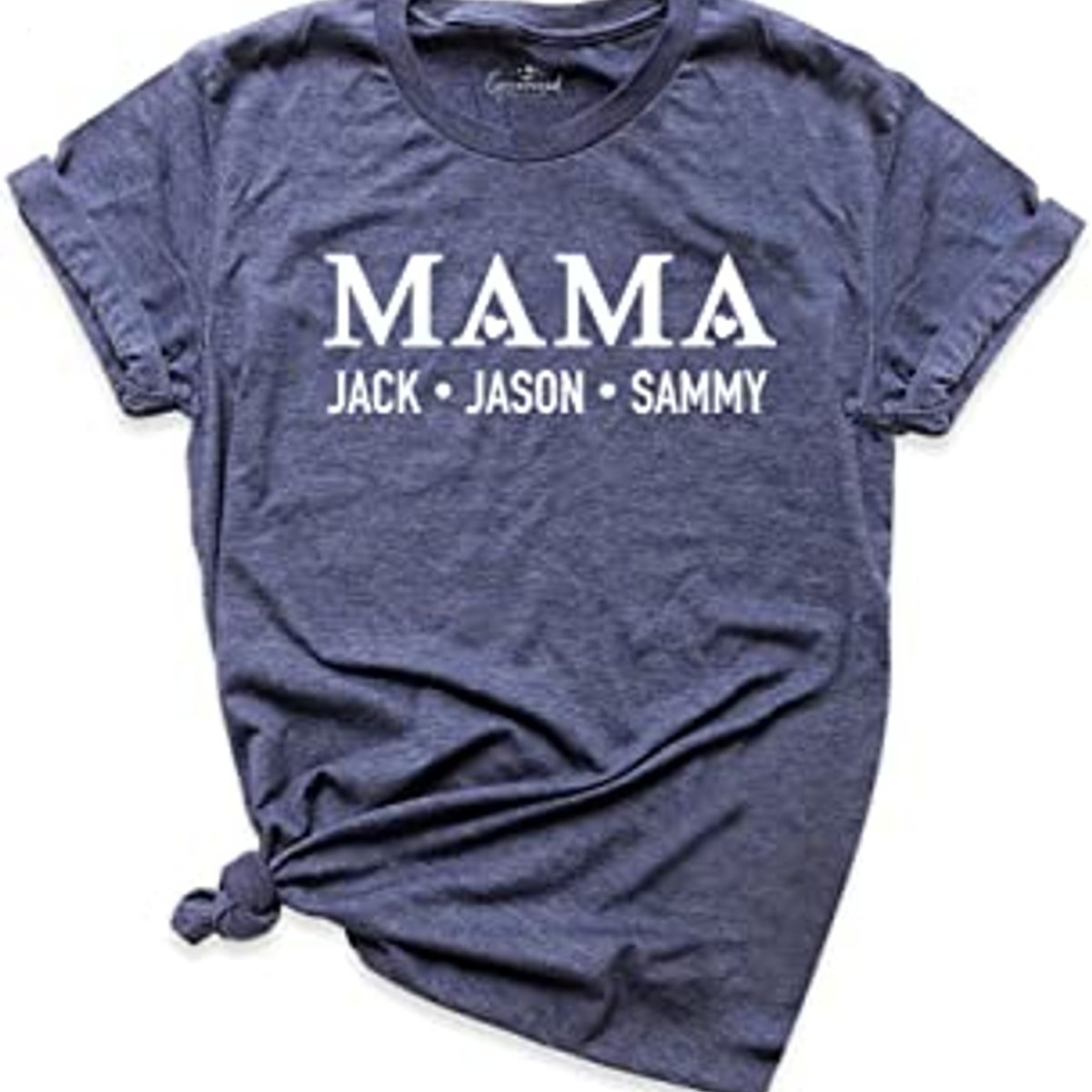 Custom Mama Shirt, Mom Shirts with Kids Names, Mothers Day T-Shirt, Personalized Mama Graphic Tees, Short Sleeve, O Neck, V-Neck Gift Shirt for Mama. Mother’s Day