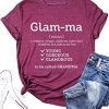 God Gifted Me Two Titles Mom And Nana Leopard Mother’s Day T-Shirt
