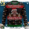 Joe Dirt Life Is A Garden Dig It Knitted Ugly Christmas Sweater