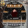 Joe Megalo Box Premium Manga Anime Knitted Ugly Christmas Sweater