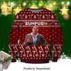 John Matrix Commando Schwarzenegger Knitted Ugly Christmas Sweater