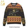 Johnnie Walker Black Label Knitted Ugly Christmas Sweater