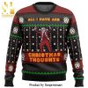 Kakashi Reading Naruto Shippuden Manga Anime Knitted Ugly Christmas Sweater