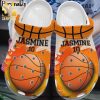 Basketball Custom Name All Over Printed Crocs Crocband Shoes