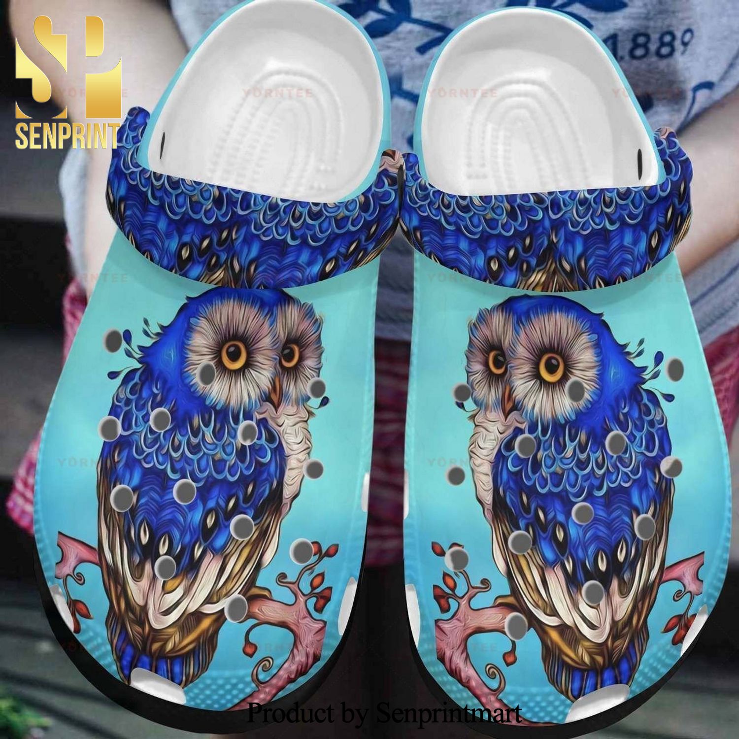 Be In Love With Owls Gift For Lover Rubber Crocs Sandals