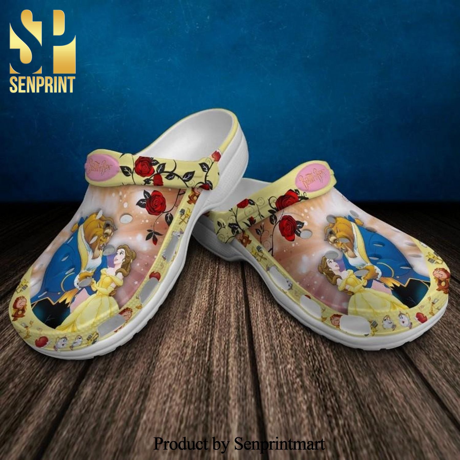 Beauty And The Beast For Men And Womens Gift For Fan Classic Water Rubber Crocs Classic