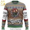 Kamado Tanjiro Demon Slayer Knitted Ugly Christmas Sweater