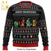 Kappa Alpha Psi Kay Logo Snowflakes Pattern Knitted Ugly Christmas Sweater