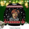 Kasteel Beer Santa And Snowflake Knitted Ugly Christmas Sweater