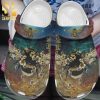 Bee Happy Flower Honey Gift For Lover Rubber Crocs Sandals