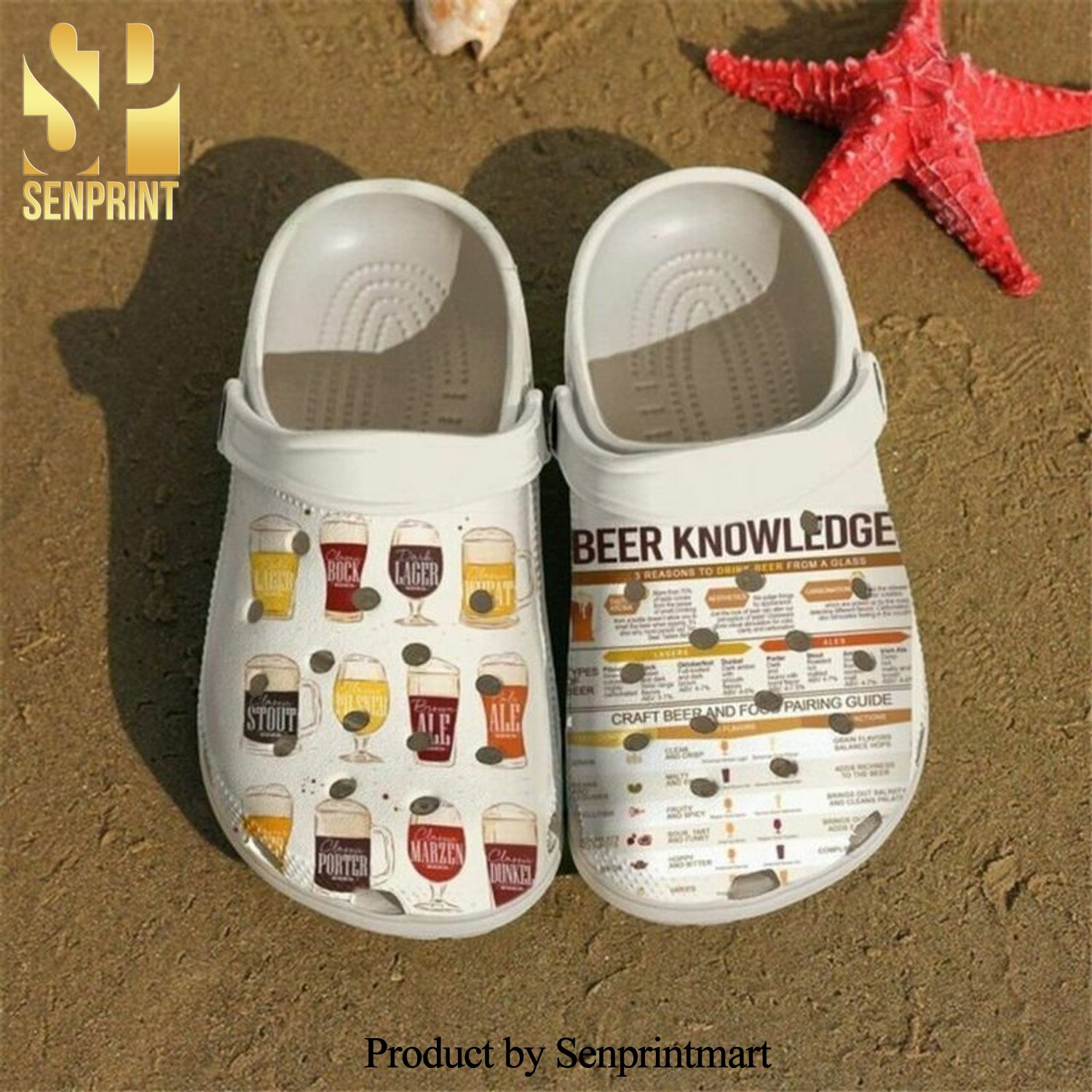 Beer Knowledge 102 Gift For Lover New Outfit Crocs Crocband In Unisex Adult Shoes