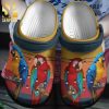 Birds Macow And Red Parrot Couple Gift For Lover Crocs Sandals