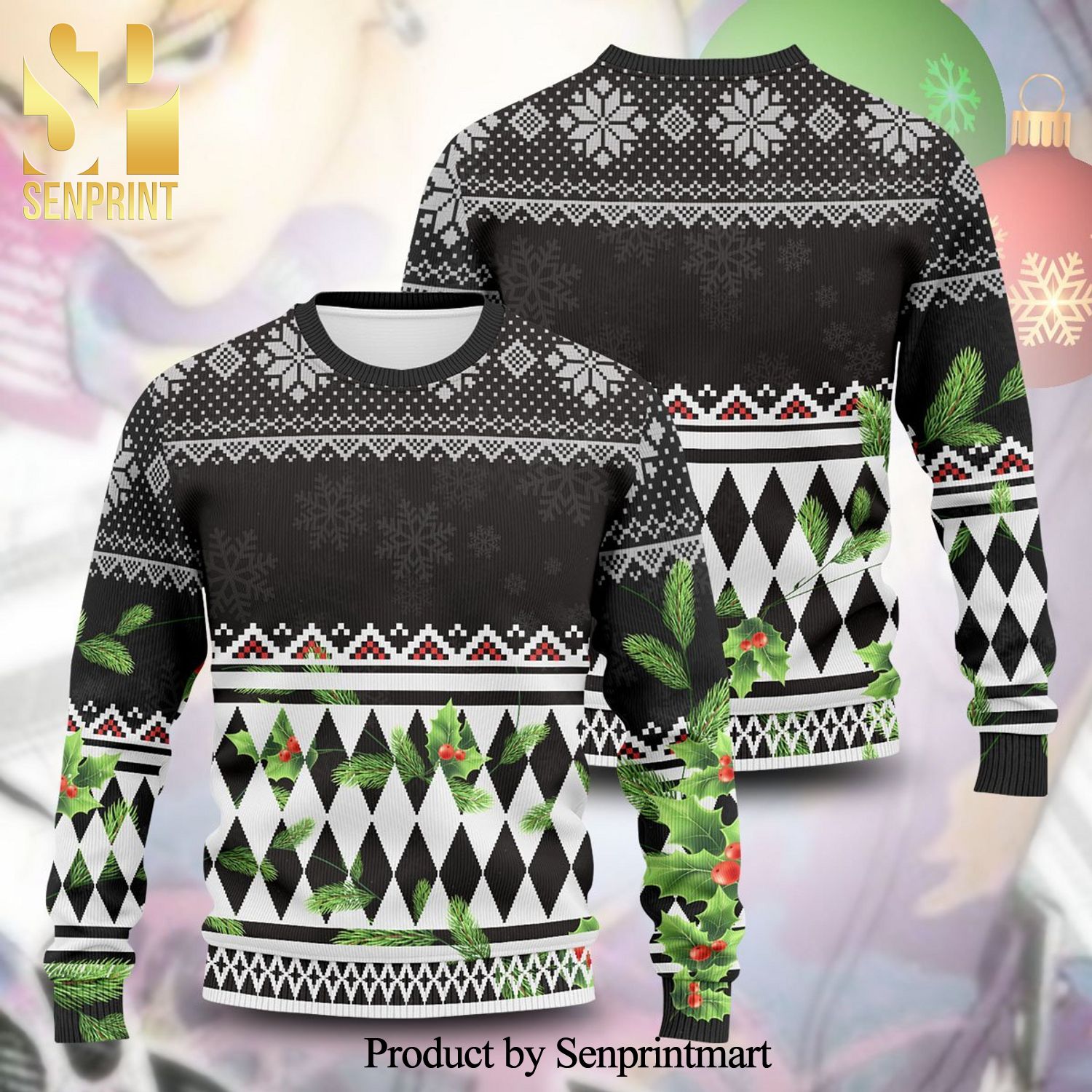 Ken Ryuguji Tokyo Revengers Manga Anime Knitted Ugly Christmas Sweater