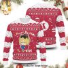 Ken Vs Blanka Street Fighter Game Knitted Ugly Christmas Sweater