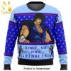 Kenshiro Fist Of The North Star Manga Anime Knitted Ugly Christmas Sweater