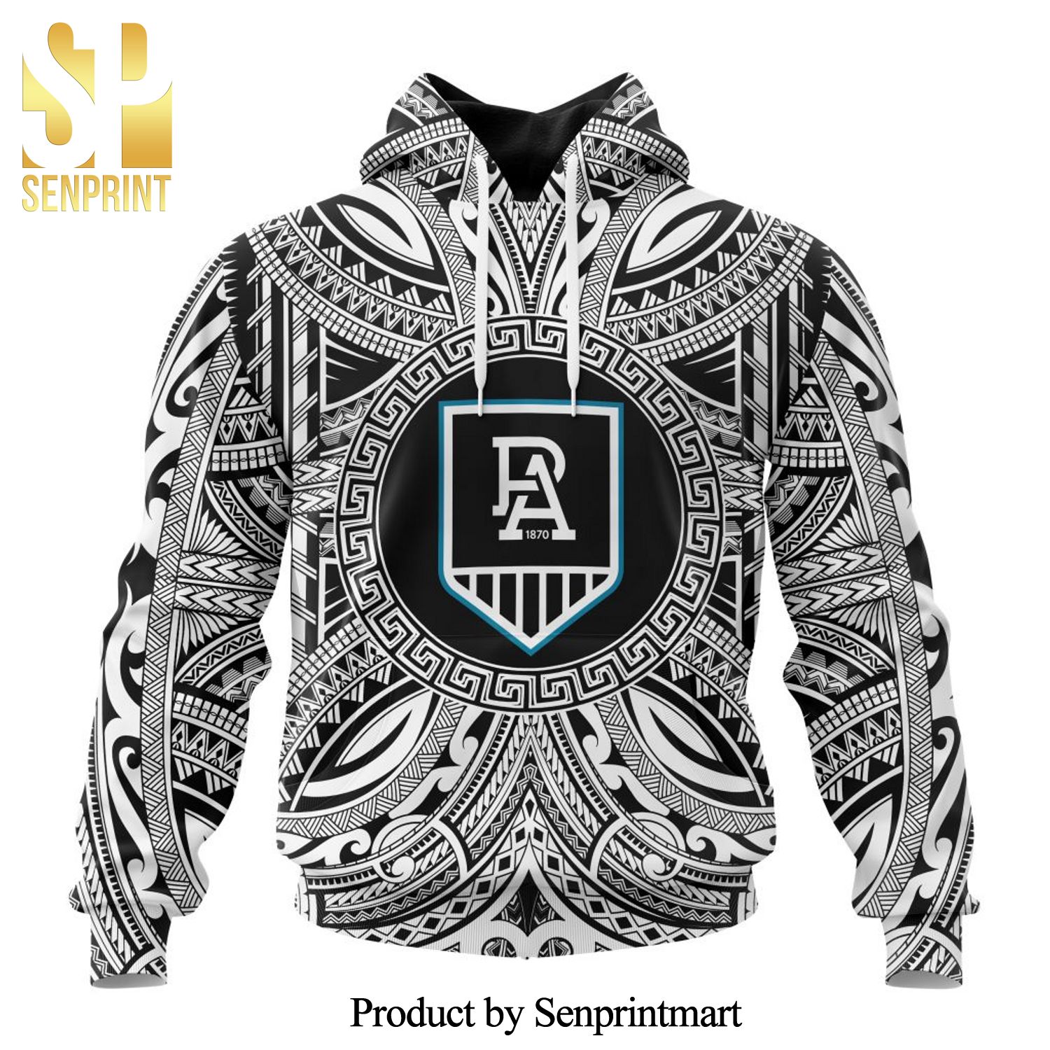 AFL Port Adelaide Football Club Polynesian Concept Kits All Over Printed Shirt