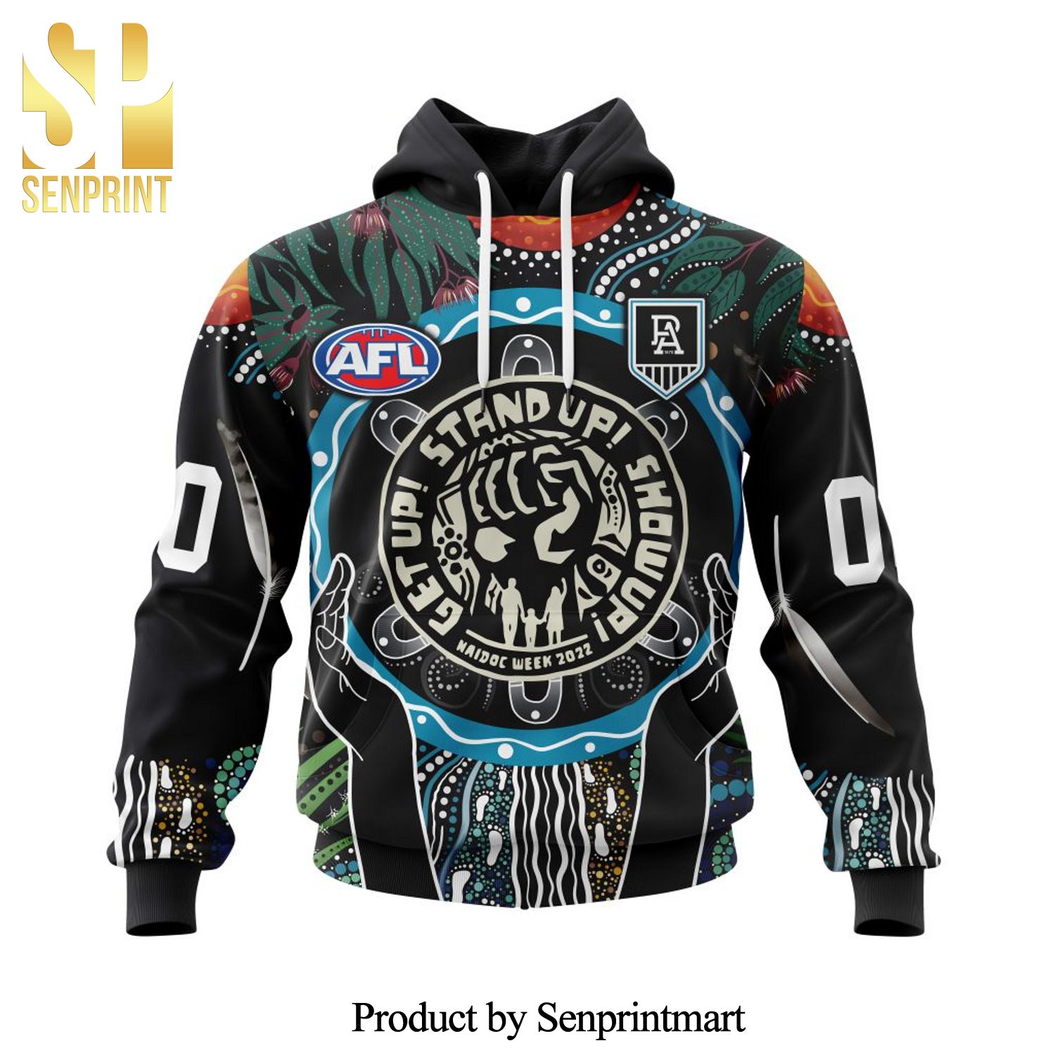 AFL Port Adelaide For Sport Fans All Over Printed Shirt