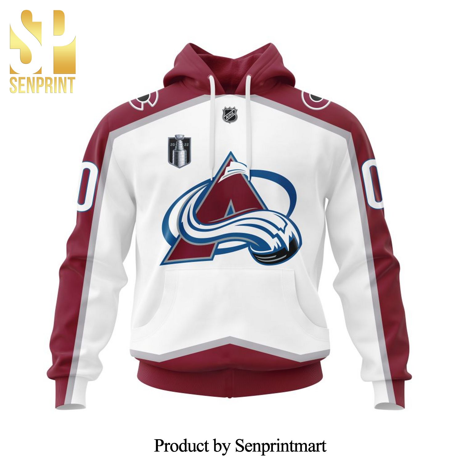 Colorado Avalanche 2022 Stanley Cup Final Away All Over Printed Shirt