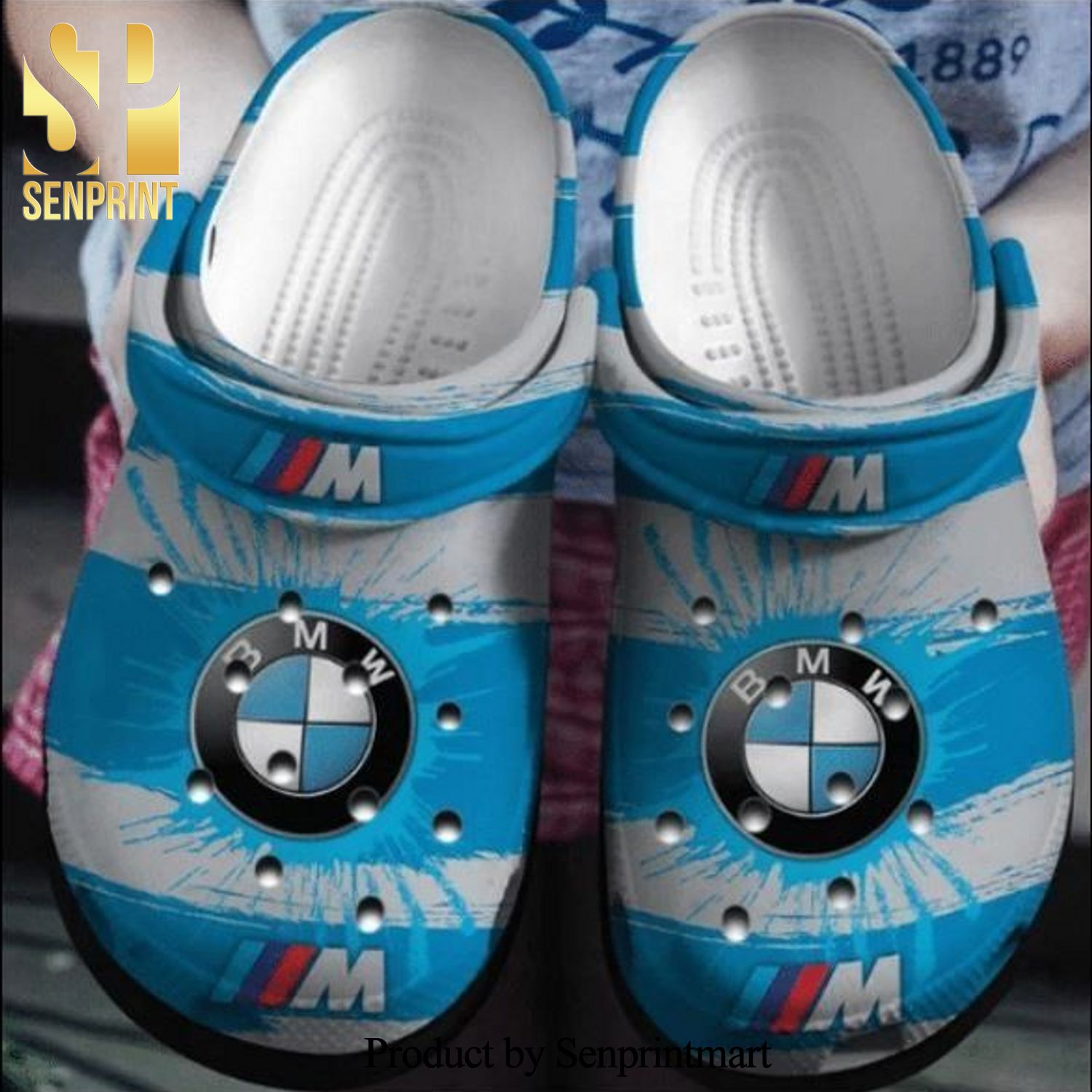 Bmw Printed Gift For Lover Full Printed Crocs Classic