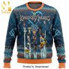 King Shark DC Comics Knitted Ugly Christmas Sweater