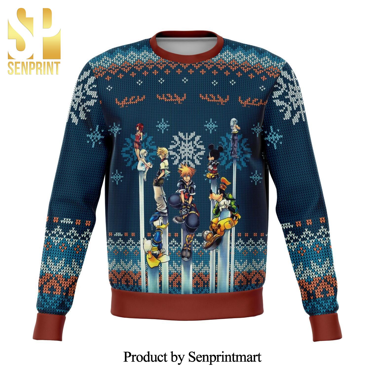 Kingdom Hearts Premium Knitted Ugly Christmas Sweater