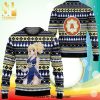 Kochou Shinobu Demon Slayer Knitted Ugly Christmas Sweater