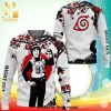 Konoha Team 10 Naruto Shippuden Manga Anime Knitted Ugly Christmas Sweater