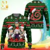 Konoha Team 8 Naruto Anime Knitted Ugly Christmas Sweater