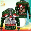 Konoha Team 8 Naruto Shippuden Manga Anime Knitted Ugly Christmas Sweater