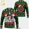 Konoha Team 8 Naruto Anime Knitted Ugly Christmas Sweater