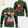 Konoha Team 8 Naruto Shippuden Manga Anime Knitted Ugly Christmas Sweater