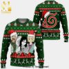 Konoha Team Guy Naruto Shippuden Manga Anime Knitted Ugly Christmas Sweater