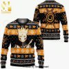 Kurama Nine Tails Naruto Anime Manga Knitted Ugly Christmas Sweater