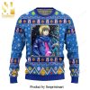 Kurama Wrath Naruto Manga Anime Knitted Ugly Christmas Sweater